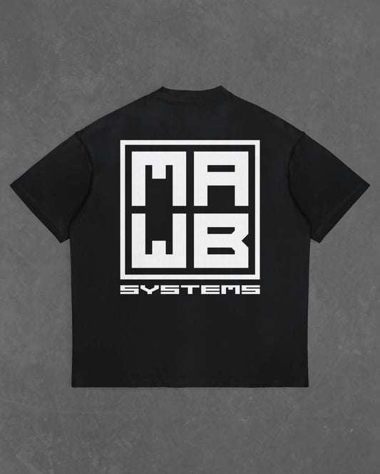 MAWB Systems™ Logo T-Shirt — Black