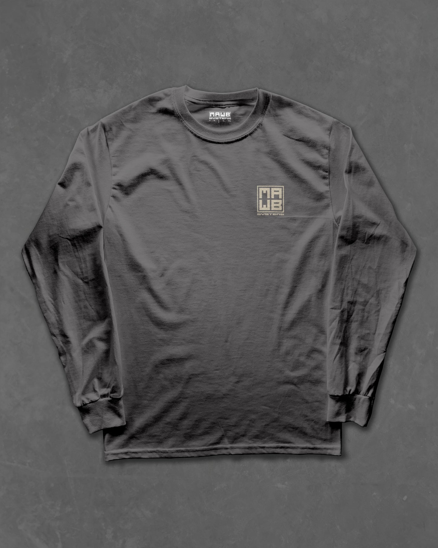 MAWB Systems™ Logo LS — Vintage Black